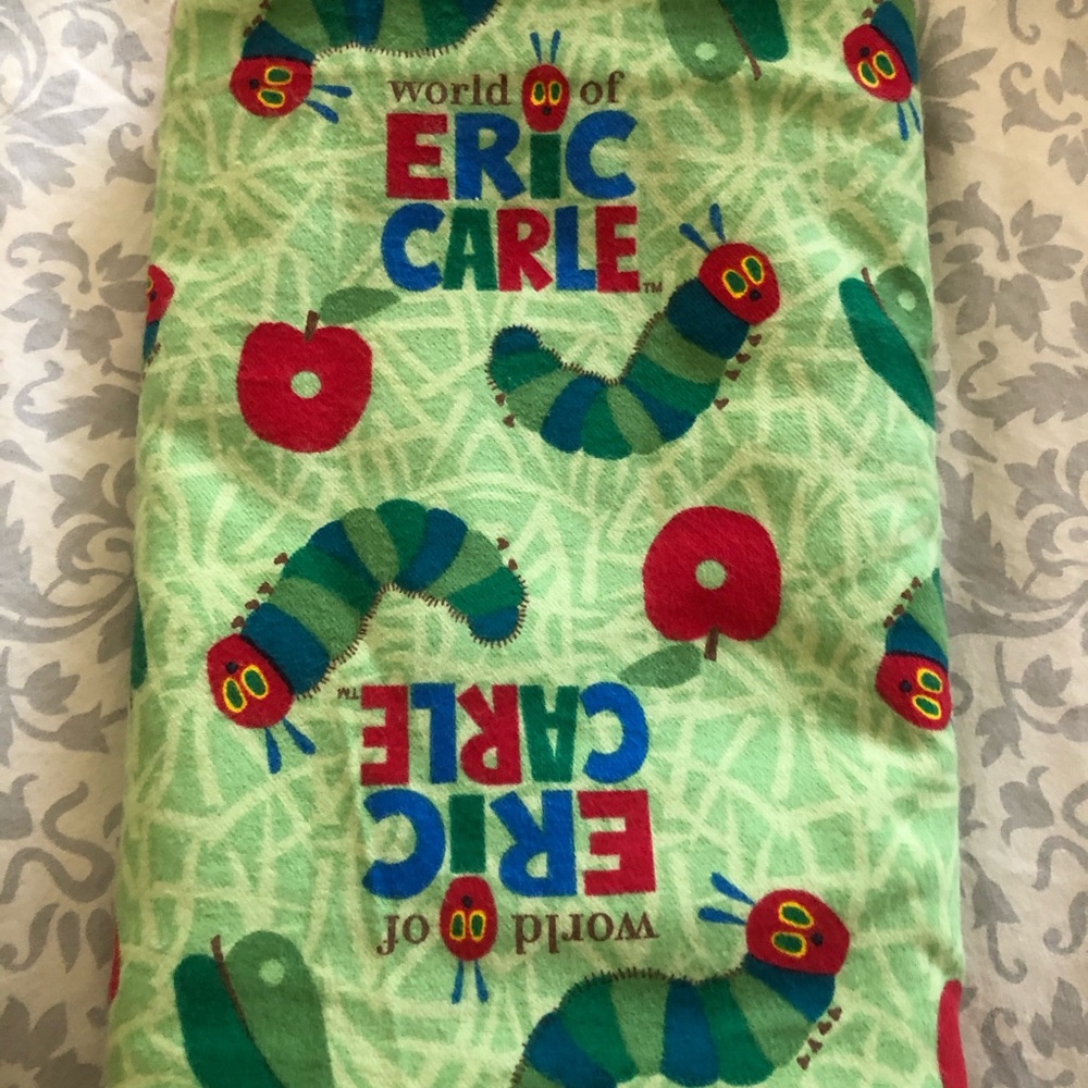 Eric carle very hungry caterpillar kindermat sheet
